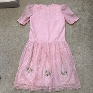 Unbranded Vintage Inspired Embroidered Dress